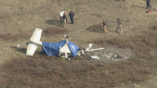 Small plane crash in Rockwall 