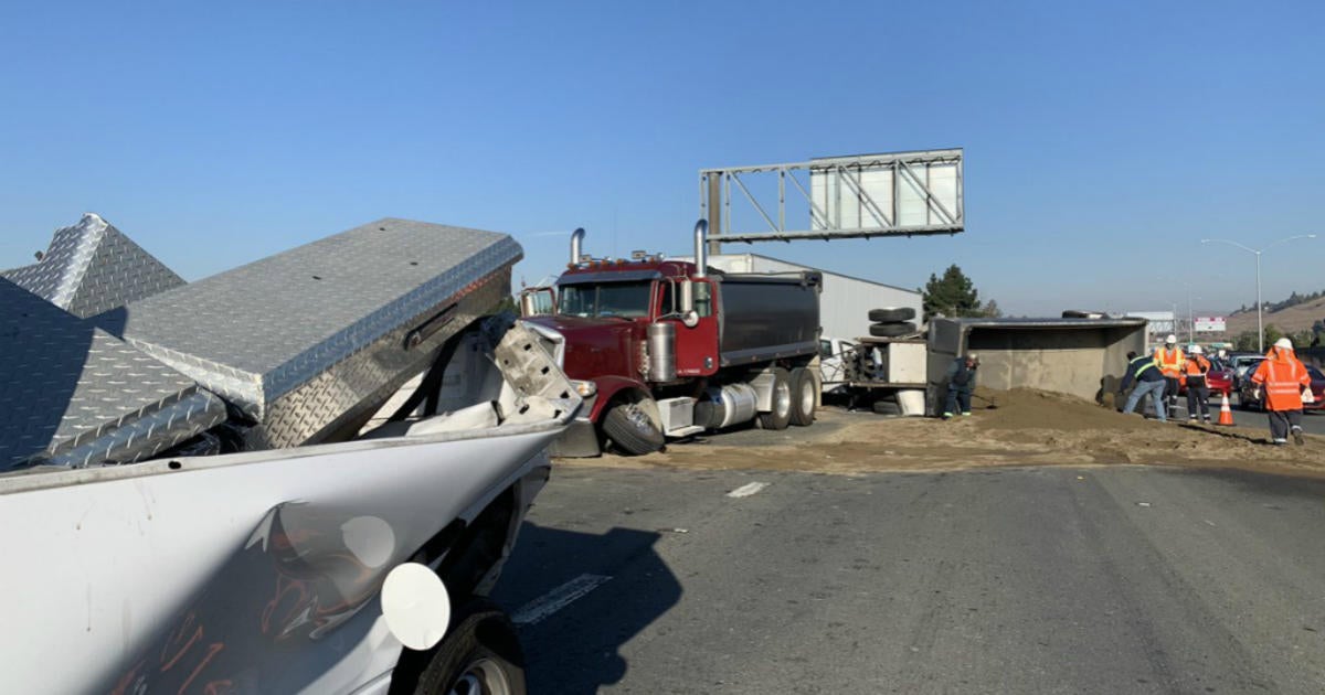 UPDATE: Lanes Reopened On I-680 In Fremont After Multiple Vehicles ...