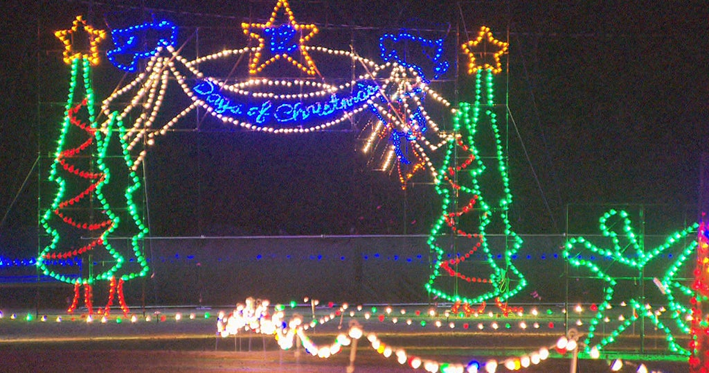 Where to find holiday lights shows and drivethru displays around