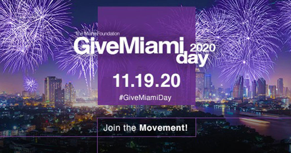 'Give Miami Day' On Thursday Benefits Hundreds Of MiamiDade Charities
