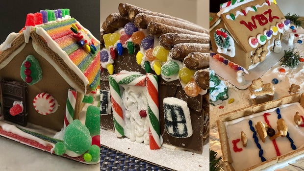 WBZ Gingerbread Competition 2020 - Evening News Team