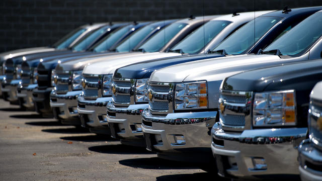 Views From An Auto Dealership Ahead Of General Motors Co. Earns Figures 