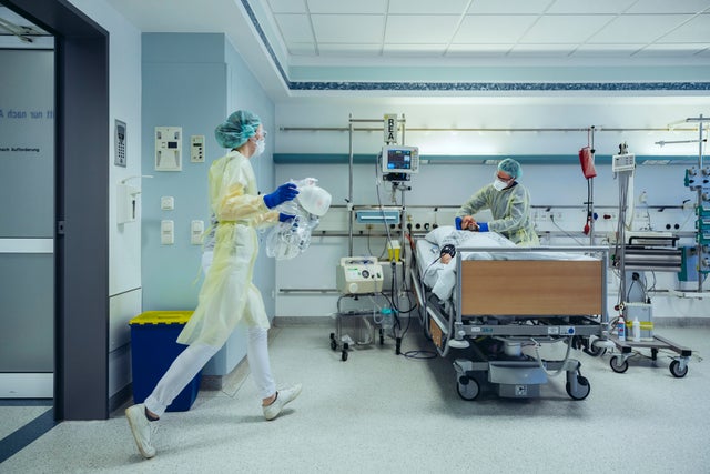 hospital room doctor nurse patient