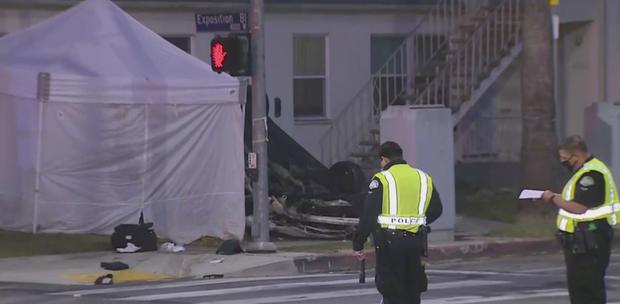 One Person Killed In West Adams Rollover Wreck, Driver Flees Scene 