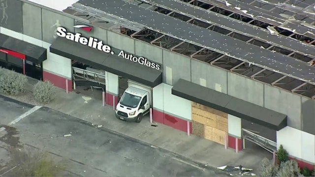 Arlington Tornado Damage 