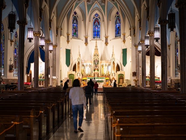 Catholic Church Mass In New York City 