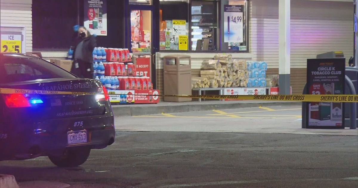 Clerk Shot During Robbery At Centennial Gas Station, Suspect At Large CBS Colorado