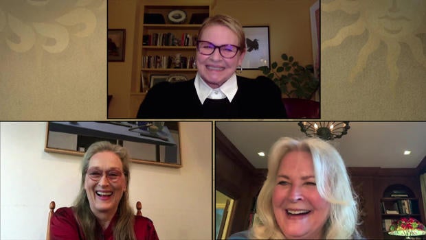Meryl Streep, Dianne Wiest and Candice Bergen on "Let Them All Talk(02)