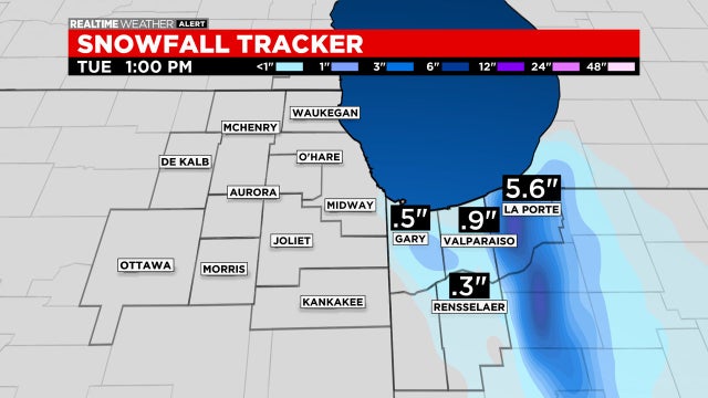 Snowfall Tracker: 11.29.20 
