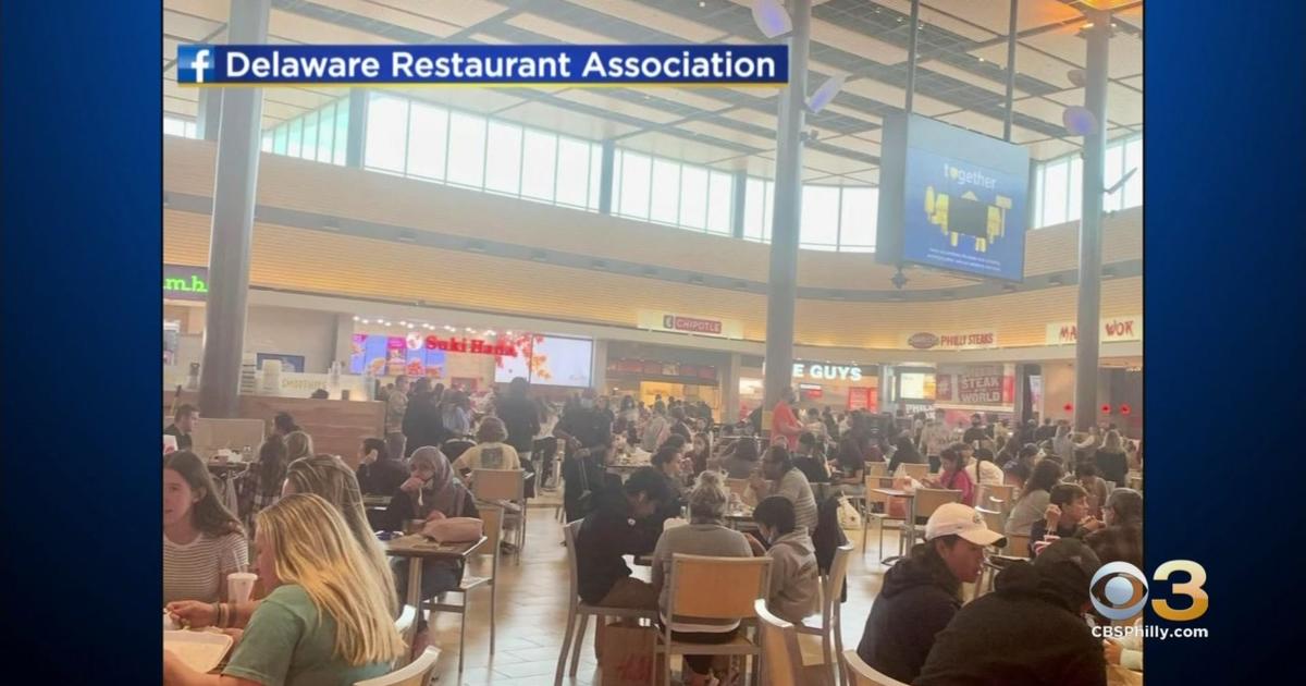 COVID In Delaware: Viral Photos Showing Packed Christiana Mall Food