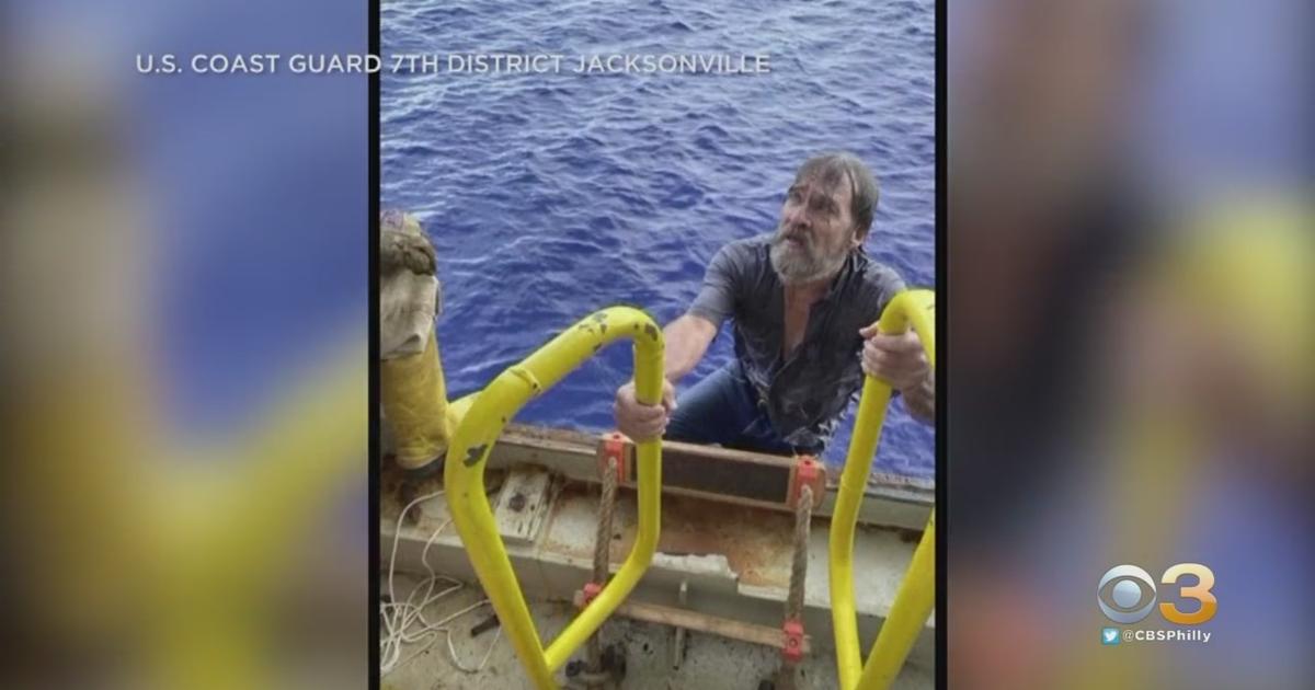 There Is No One Around Man Rescued After Clinging To Capsized Boat Off Coast Of Florida