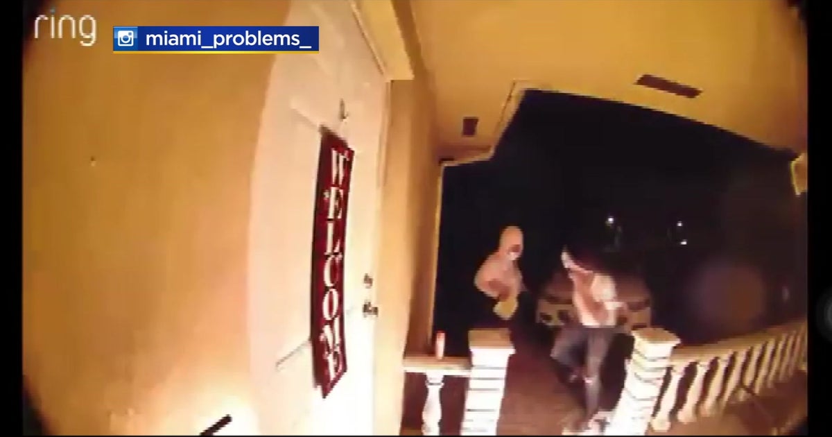 SEE IT: Arsonists Caught On Video Setting Porch, Cars On Fire In Miami ...