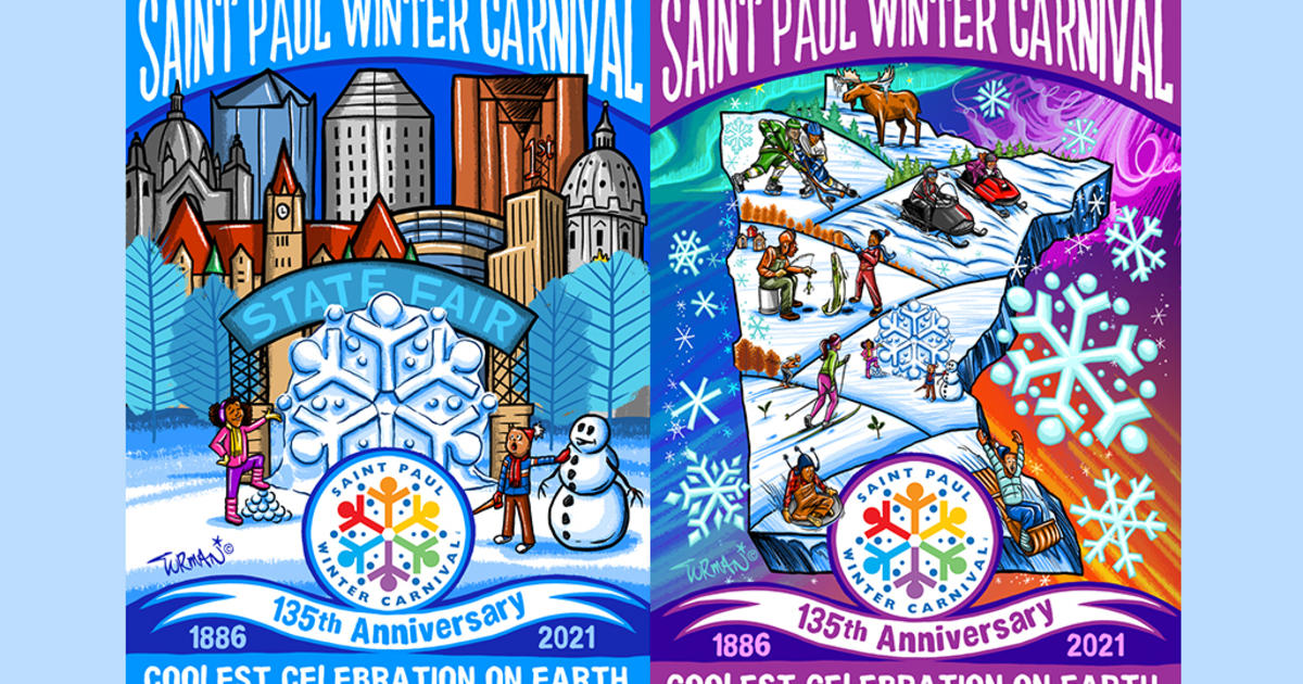 St. Paul Winter Carnival Unveils 2021 Button Designs - CBS Minnesota