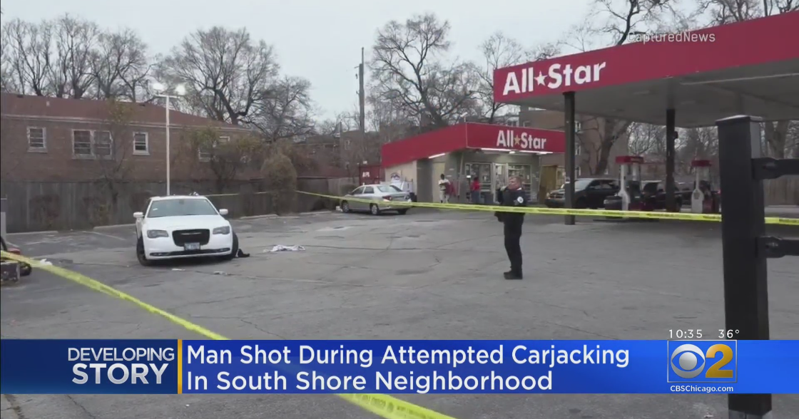 Man Shot, Wounded During Attempted Carjacking In South Shore - CBS Chicago