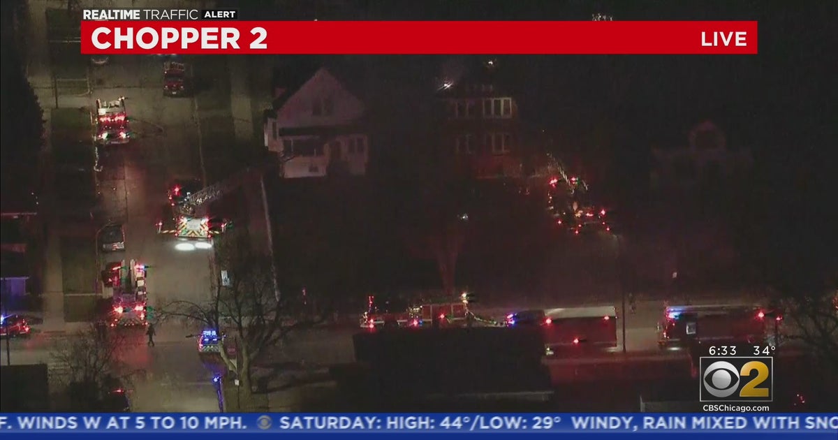 Crews Responding To South Side House Fire - CBS Chicago