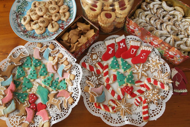 European Christmas Cookies 