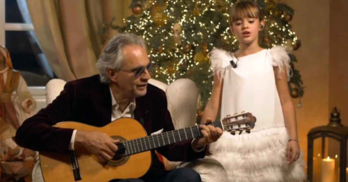 Andrea Bocelli: Keeping Christmas all in the family - CBS News