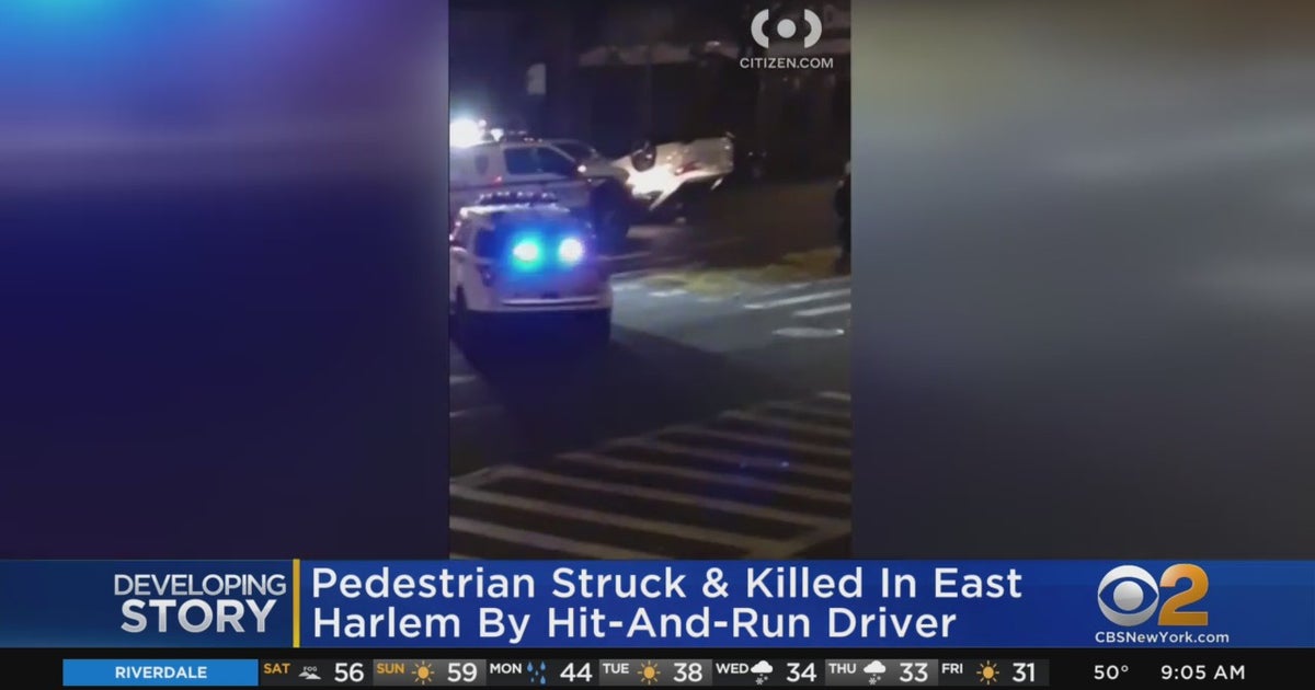 Police: Driver Wanted In Deadly Hit-And-Run In East Harlem - CBS New York