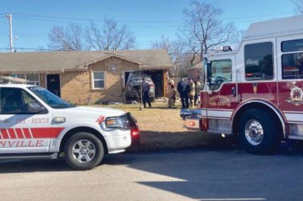 Fatal crash into Greenville home 