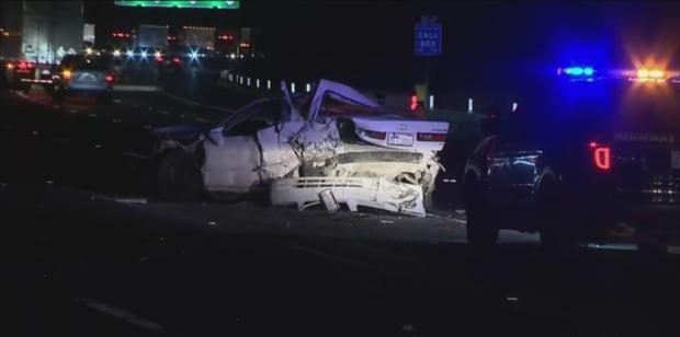 Two Killed, 1 Hurt In 210 Freeway Pileup In Glendora 