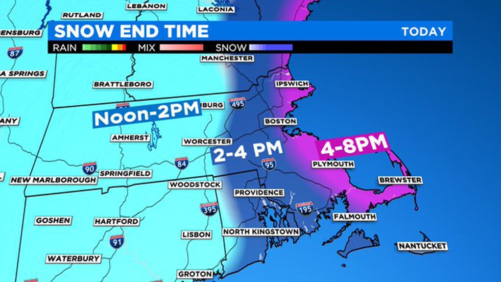 TIMELINE: When Will The Snow Stop In Massachusetts? - CBS Boston