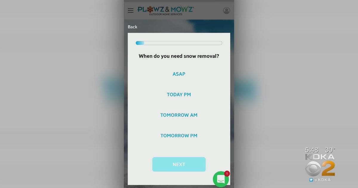 Plowz & Mowz Provides OnDemand Snow Removal For Pittsburgh Region