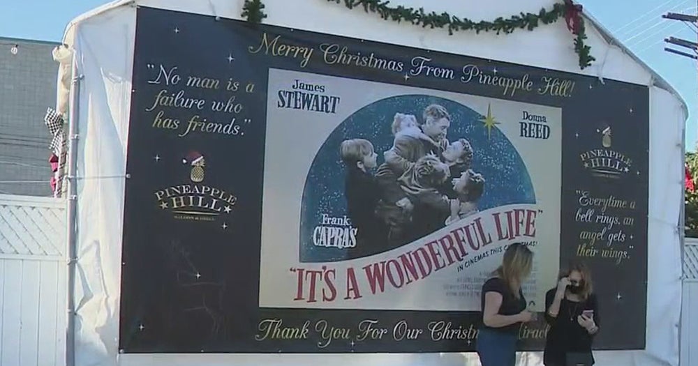Frank Capra Family Reminds Pineapple Hill Saloon In Sherman Oaks 'It's A Wonderful Life' Amid
