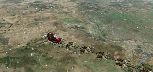 Norad Santa Tracker 