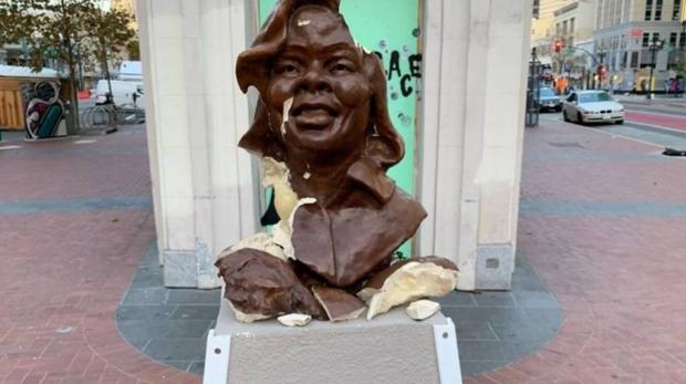 Breonna Taylor bust vandalized 