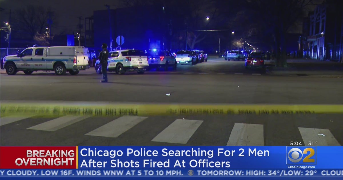 Police Searching For 2 Men After Shots Fired At Officers Near ...