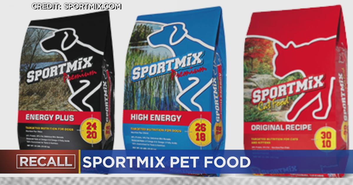 sportmix puppy food recall