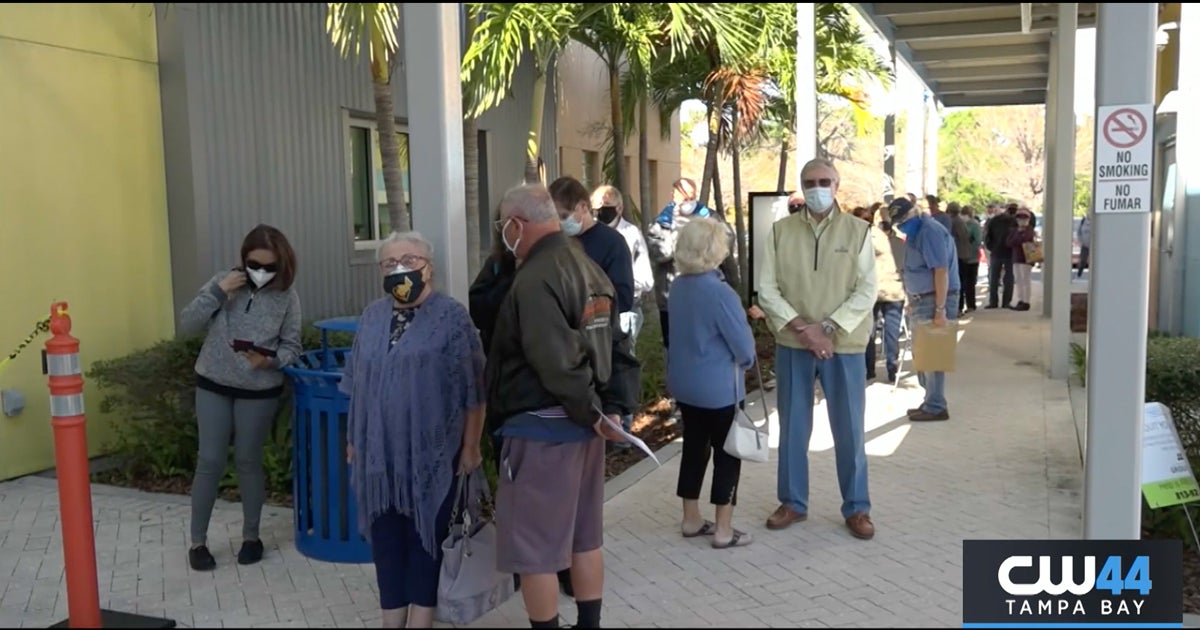 Pinellas County Covid Vaccine Appointments At Capacity On Day Two CW Atlanta