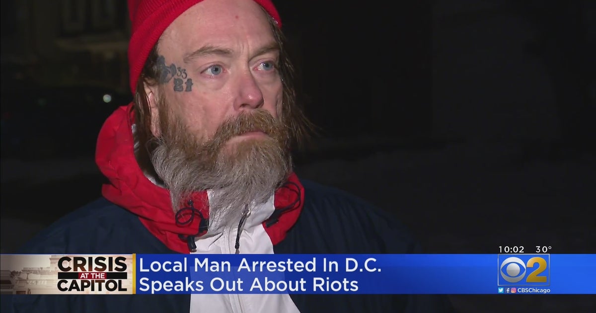 Roselle Man Arrested In Capitol Riot Says He Has No Regrets - CBS Chicago