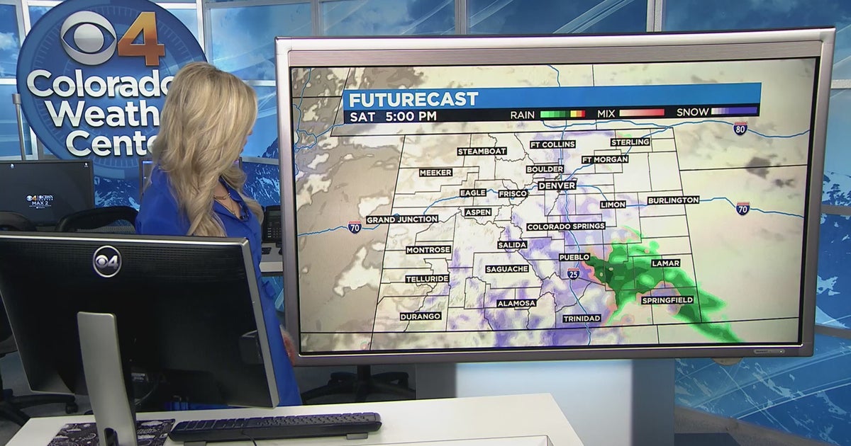Denver Weather: Snow Coming For Colorado - CBS Colorado
