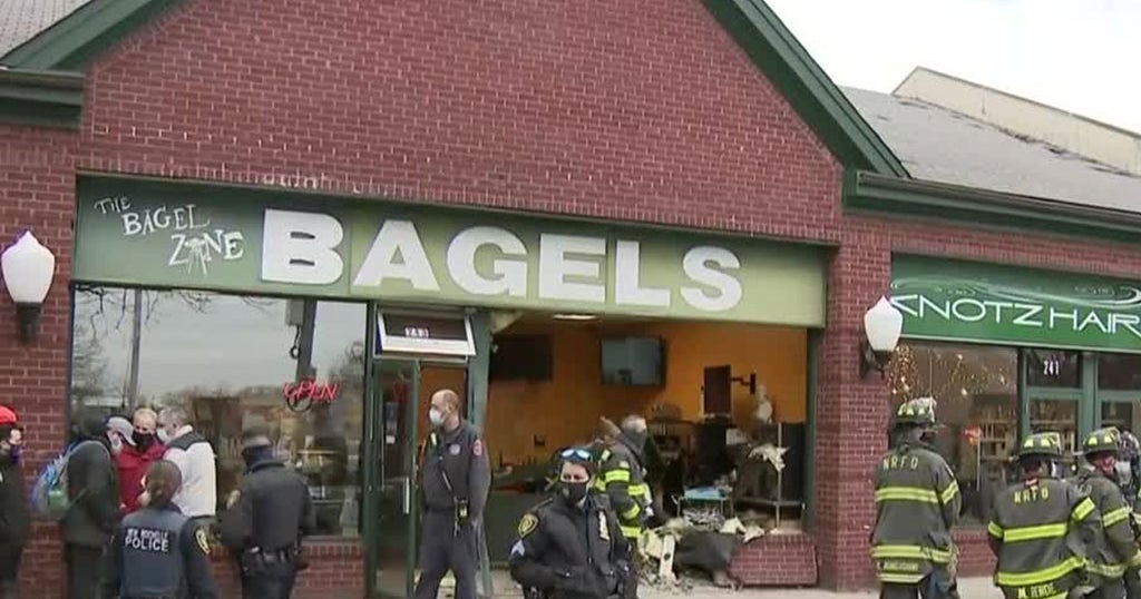 Car Slams Into Westchester County Bagel Shop, 2 Workers Taken To