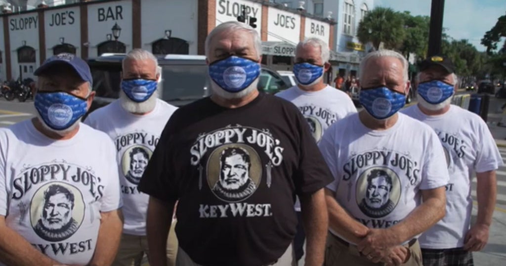 Ernest Hemingway Look-Alikes Encouraging Masking In Florida Keys - CBS ...