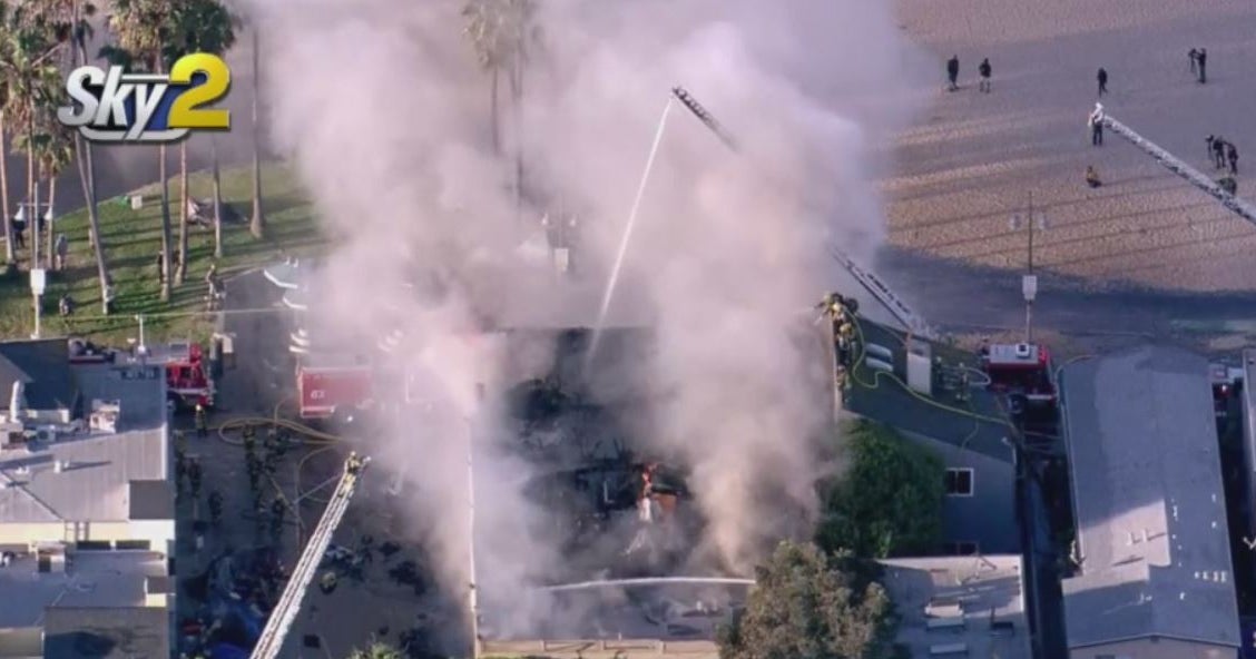Fire Breaks Out At Venice Homeless Camp Then Torches Oceanfront ...