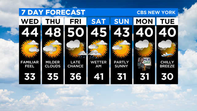 7 Day Forecast Experiment