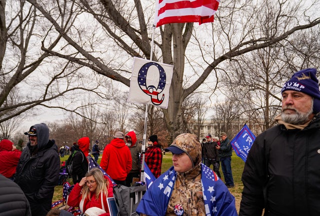 Trump Supporters Hold "Stop The Steal" Rally In DC Amid Ratification Of Presidential Election 
