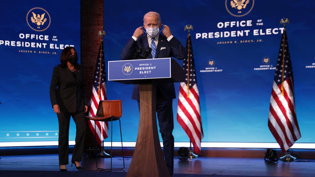 President-Elect Biden Delivers Remarks On COVID-19 Pandemic And Planned Response 