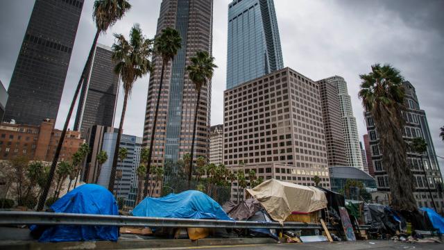 homeless Los Angeles 