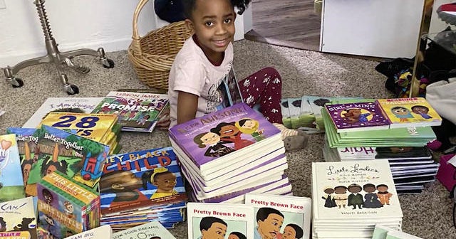 5-year-old launches diversity book drive - CBS News