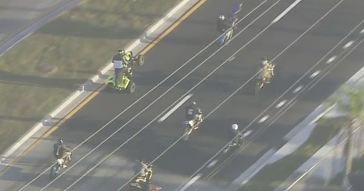 Wheels Up, Guns Down Rides Mostly Subdued Due To Heavy Police Presence