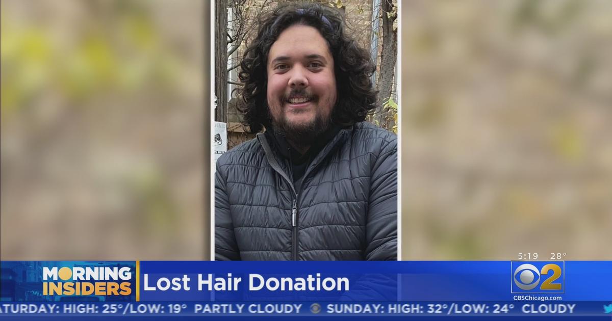 Chicago Man Takes A Year To Grow Hair To Donate To Cancer Patients, Only To  See It Lost In Shipping - CBS Chicago