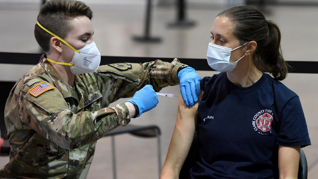 Pilot Vaccination Program Begins In Nevada's Populous Clark County 