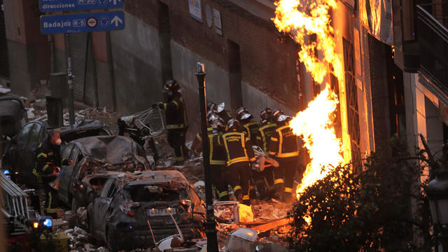 Madrid explosion 