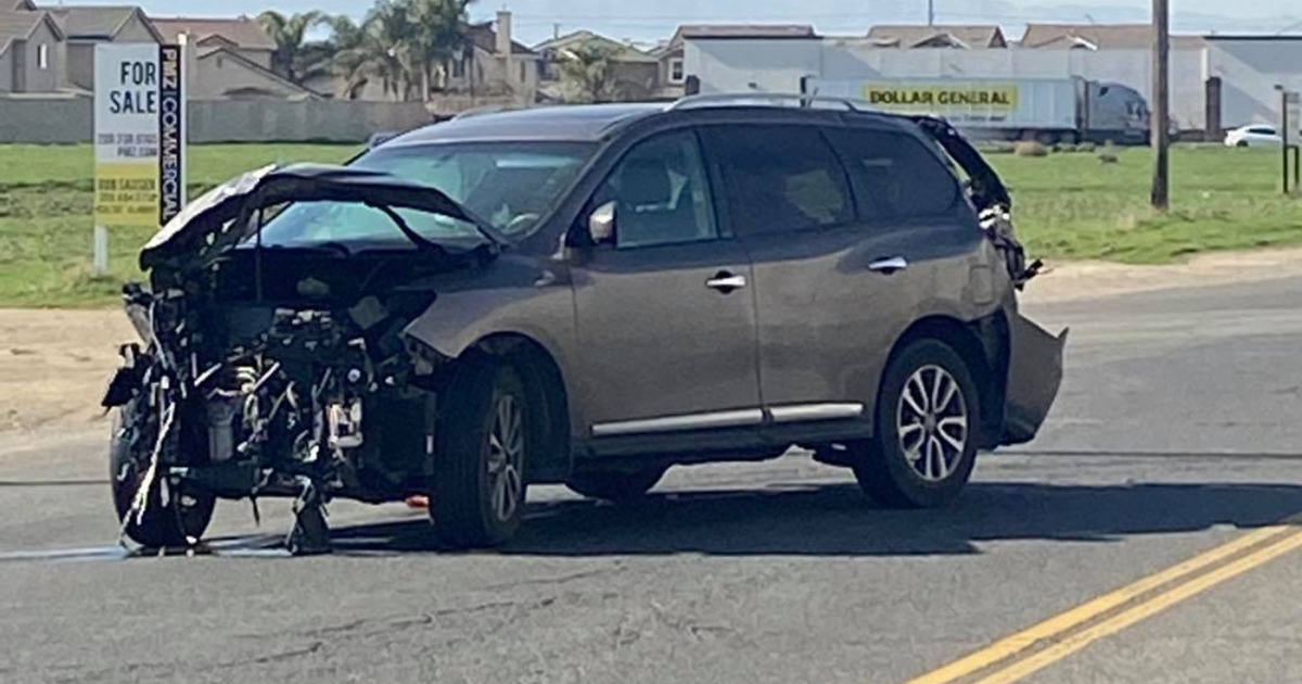 Ceres Crash Injures 1, Causes Diesel Fuel Spill CBS Sacramento
