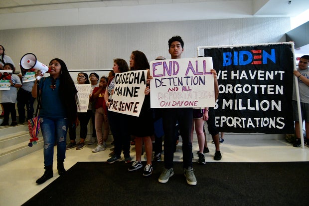 Pro-immigration And Anti-deportation Protest in Philadelphia