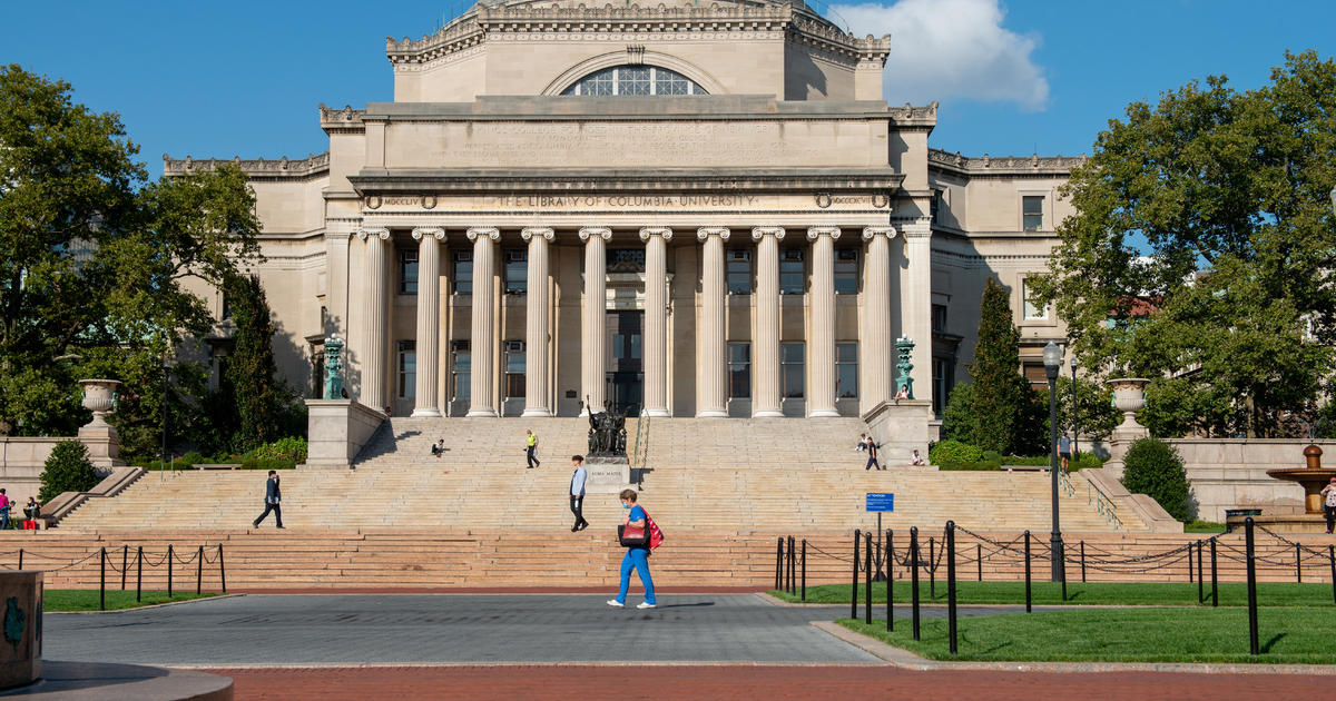 Columbia University drops from No. 2 to No. 18 in U.S. News ranking after  admitting mistake - CBS News