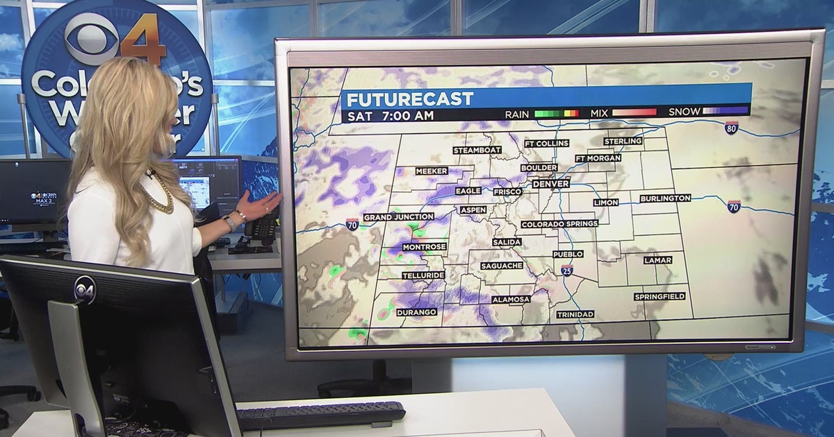 Denver Weather: Heavy Snow For Mountains This Weekend - CBS Colorado